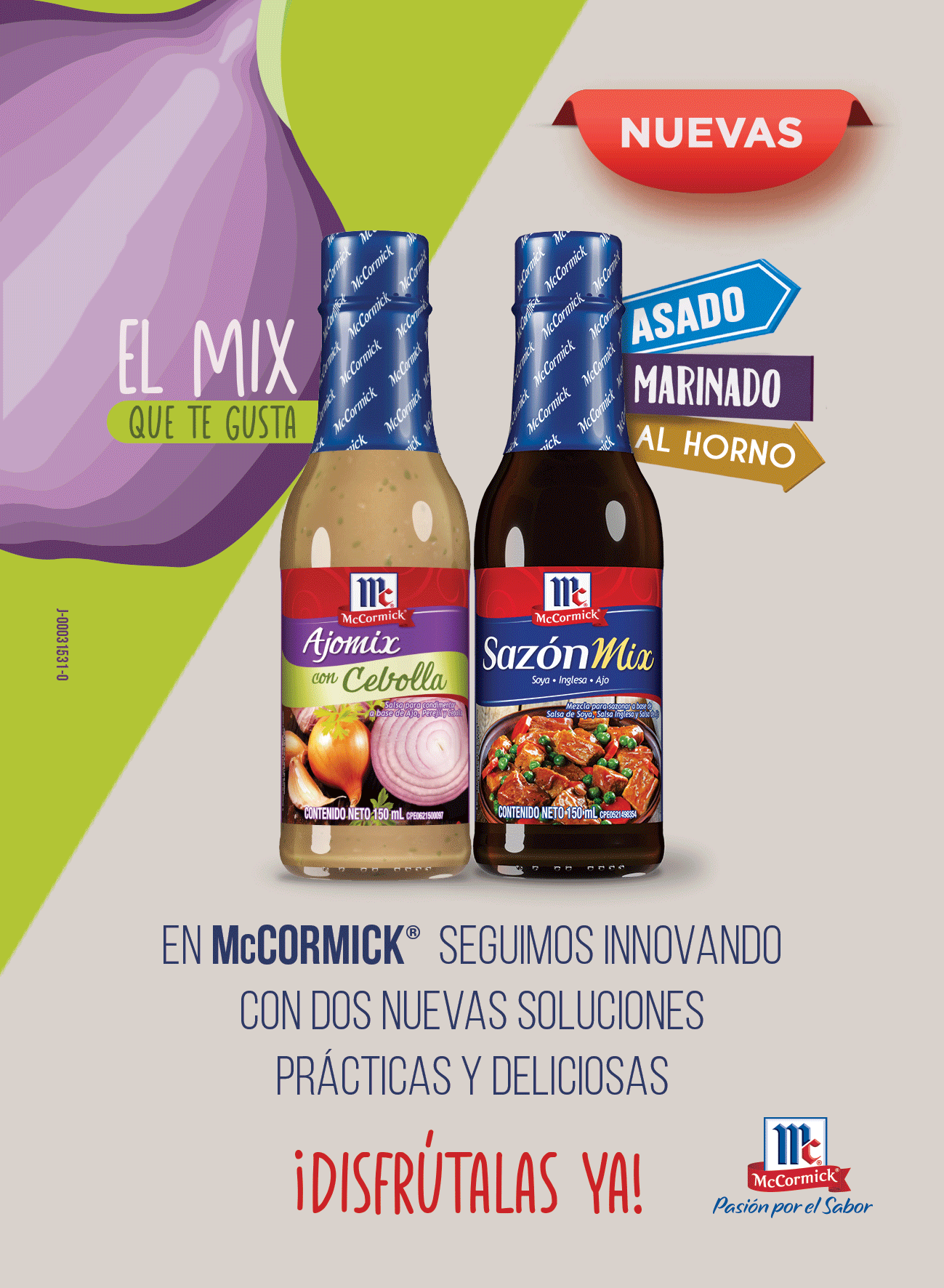 McCormick® ofrece dos nuevas combinaciones de sabor para sorprender el paladar