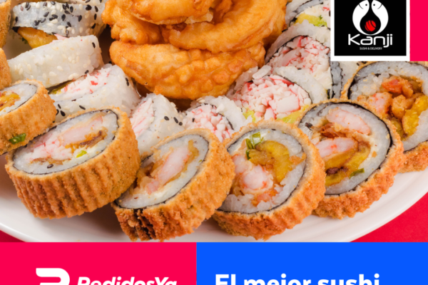 Kanji Sushi: Ofrecemos un menú más variado desde que PedidosYa hace nuestro delivery