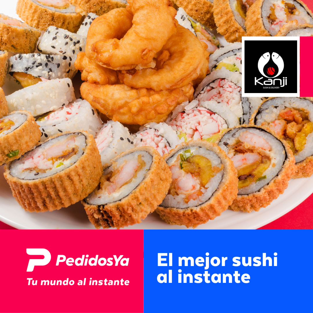 Kanji Sushi: Ofrecemos un menú más variado desde que PedidosYa hace nuestro delivery