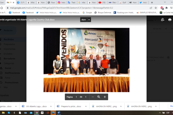 VIII ABIERTO LAGUNITA COUNTRY CLUB DE GOLF