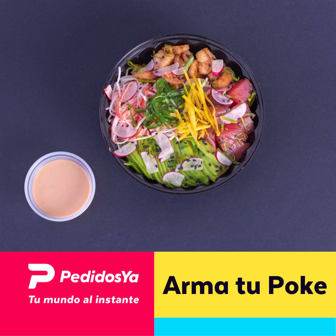 El poke está en el puesto #1 de consumo dentro de PedidosYa