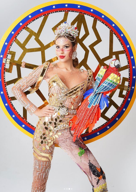 Nanette Indriago devela su Traje Típico en la Edición 17 del “Miss Aura International”
