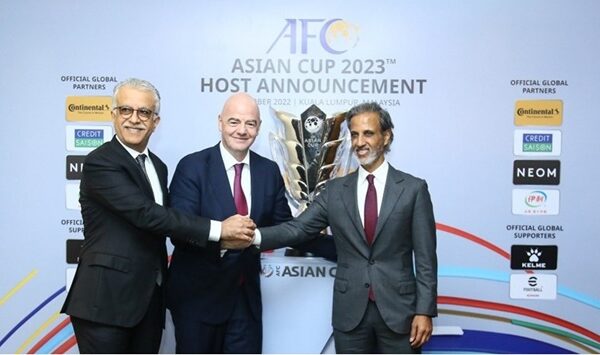 Qatar gana candidatura para albergar la Copa Asiática de la AFC 2023