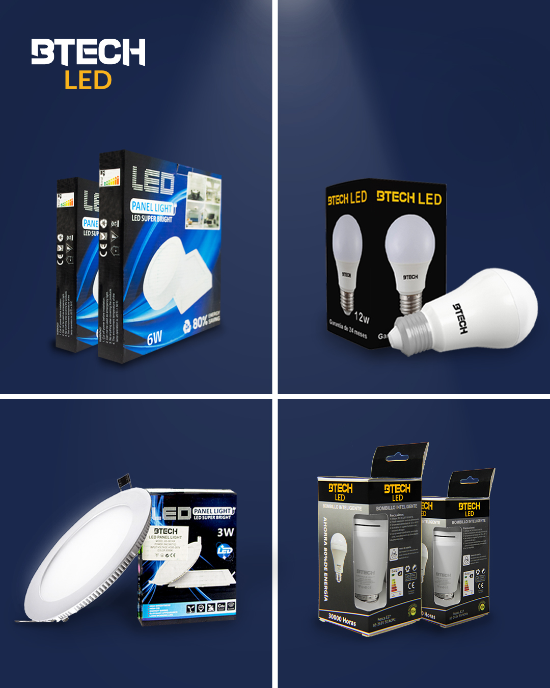 Ilumina cualquiera de tus espacios con la alta tecnología de BTECH LED