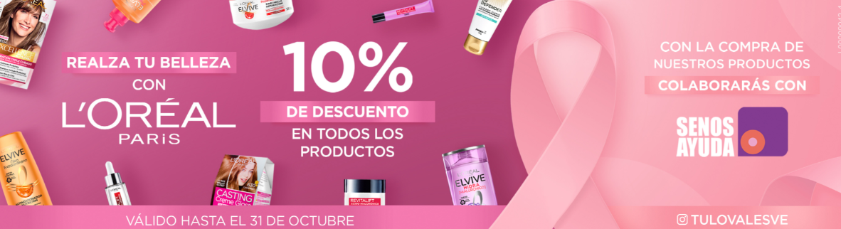 L’Oréal Paris es más rosa que nunca: La marca aporta su grano de arena por una buena causa