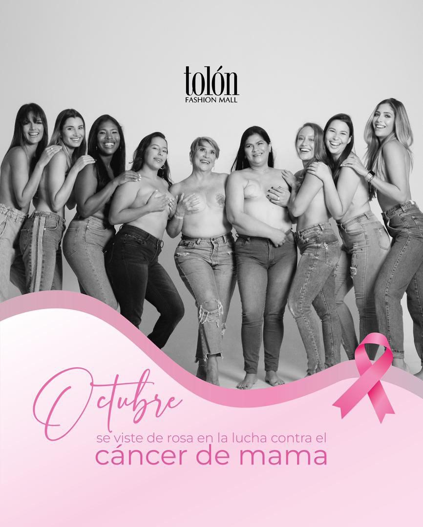 Tolón Fashion Mall se une a la sensibilización contra el Cáncer de Mama