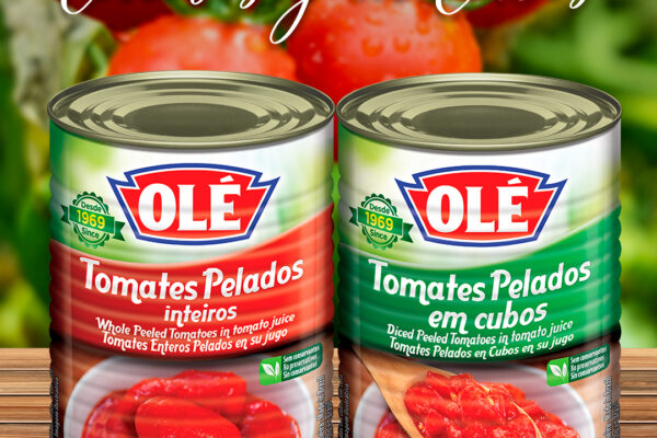 Descubre el verdadero sabor natural con las dos presentaciones de Tomates Ole