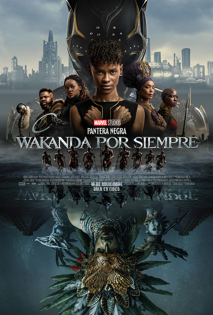 Marvel Studios estrena tráiler + póster de PANTERA NEGRA: Wakanda Forever