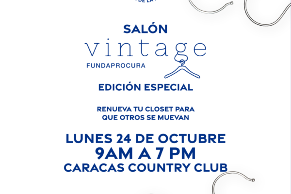 El Caracas Country Club, recibe el próximo 24 de octubre la “Edición Especial” del SALÓN VINTAGE de Fundaprocura