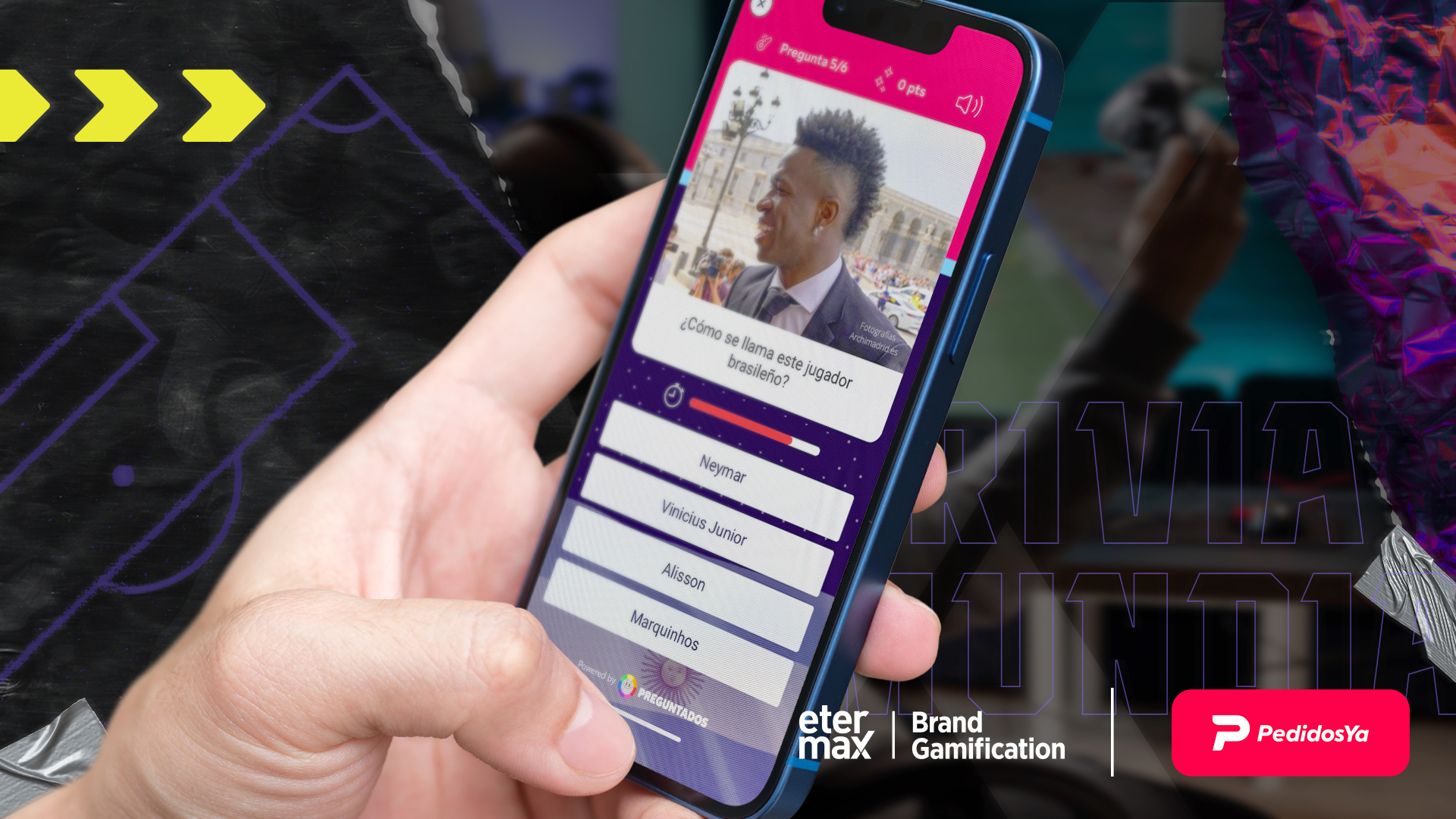 PedidosYa entra al mundo del gaming con un desafío mundialista dentro de la plataforma