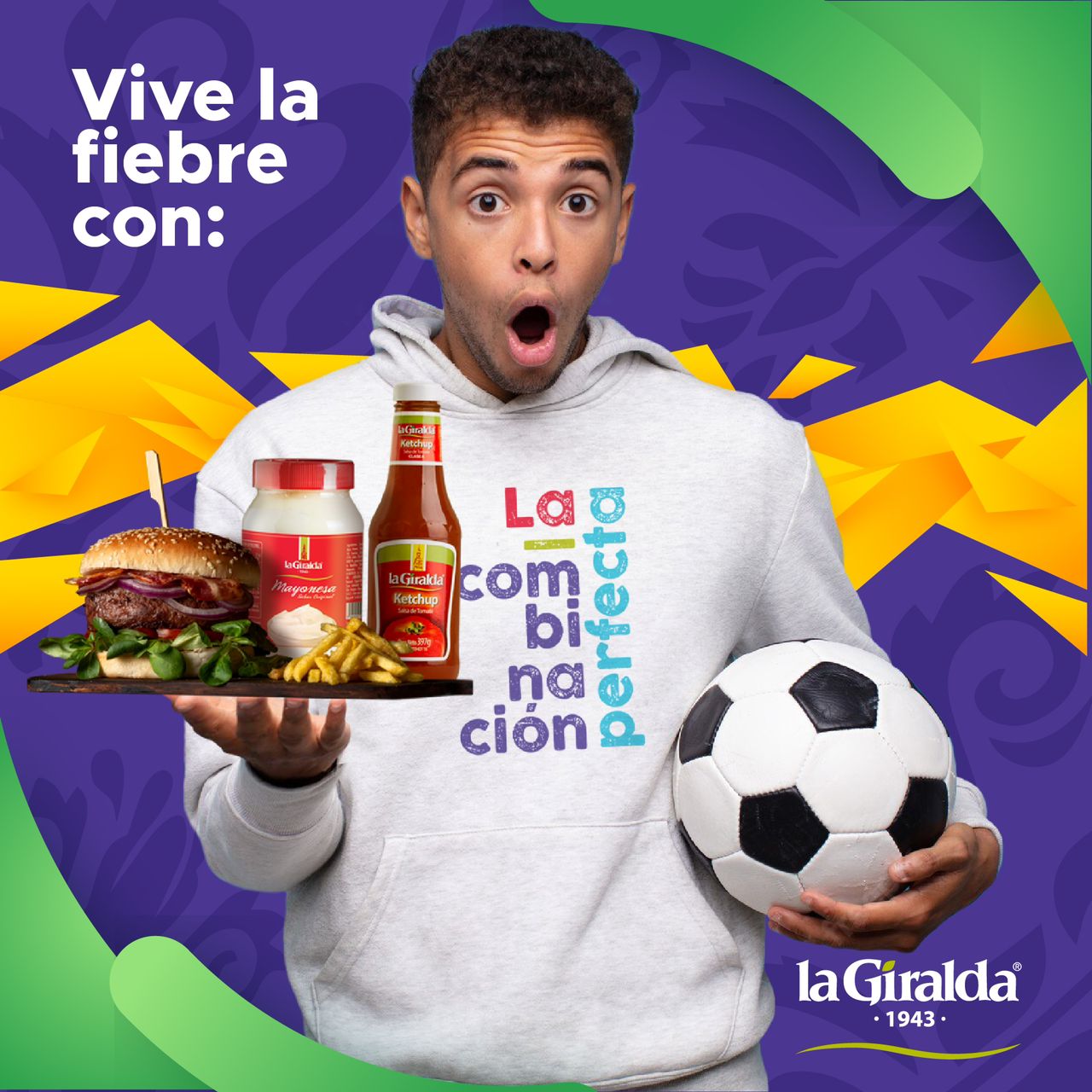 VIVE LA FIEBRE DEL MUNDIAL CON LA COMBINACIÓN PERFECTA DE ALIMENTOS LA GIRALDA