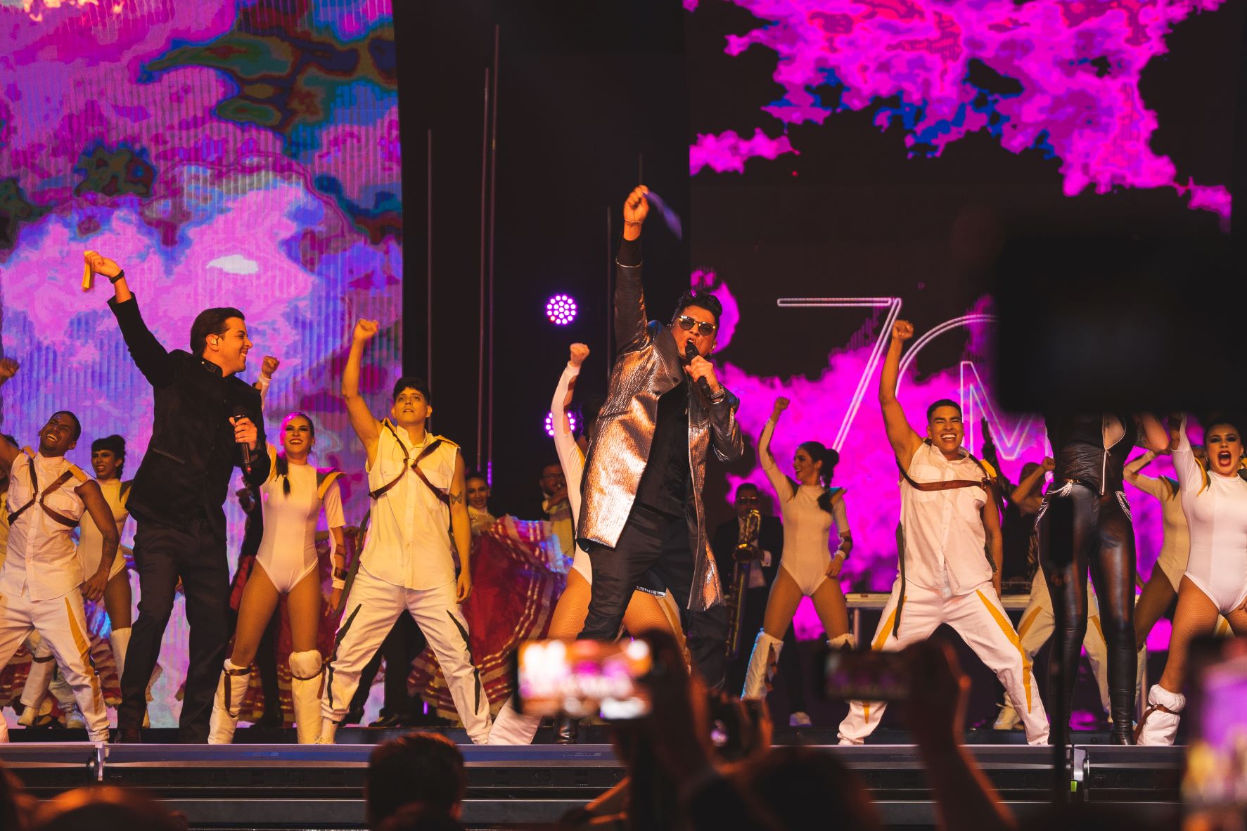 Excelente performance de Juan Miguel en el Miss Venezuela