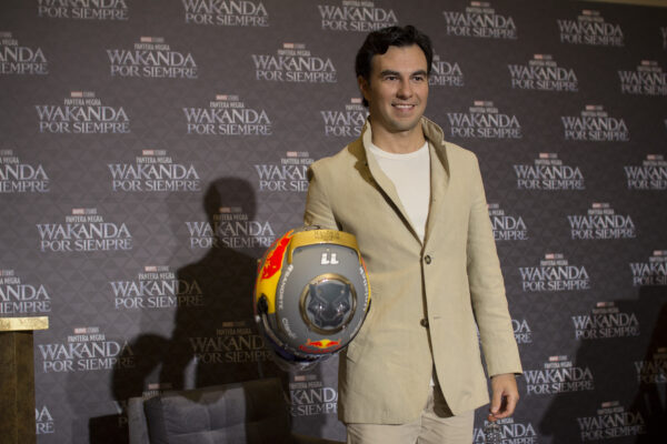 Con estilo Pantera Negra: Wakanda por Siempre Checo Pérez correrá en el Grand Prix de Sao Paulo