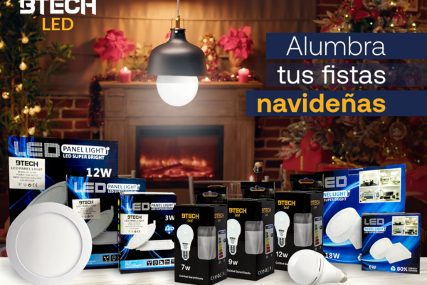 Llena de magia cada espacio en estas navidades con la mejor iluminación de BTECH LED