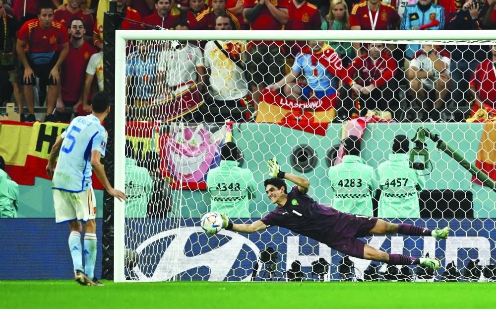 Bounou dice que el heroísmo de los penaltis se debe en parte a la «suerte»