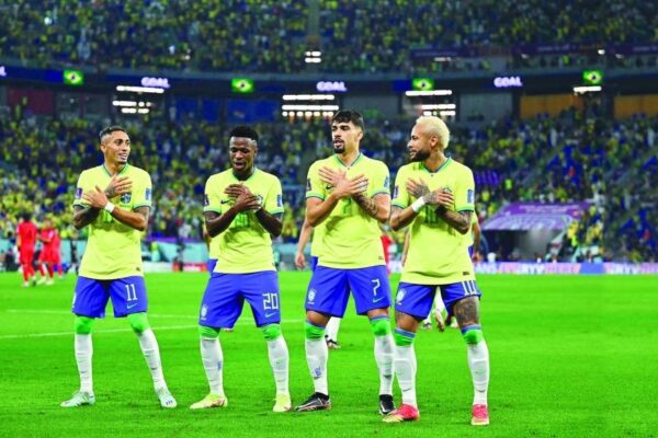 El brillante team de Brasil aplasta a Corea y baila hasta los cuartos de final