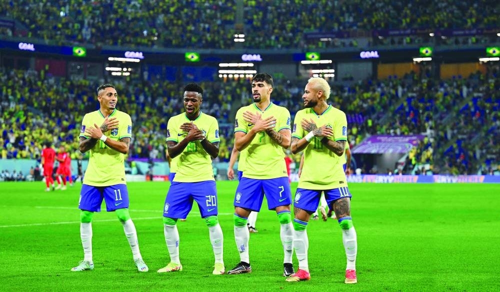 El brillante team de Brasil aplasta a Corea y baila hasta los cuartos de final