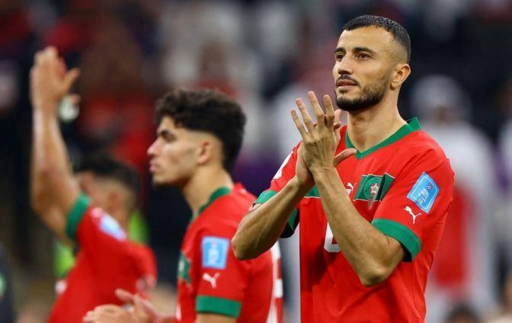 El capitán de Marruecos, Romain Saiss, atribuye su excelencia al alto espíritu de lucha de los jugadores