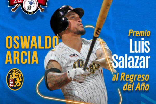 OSWALDO ARCIA ES EL REGRESO DEL AÑO