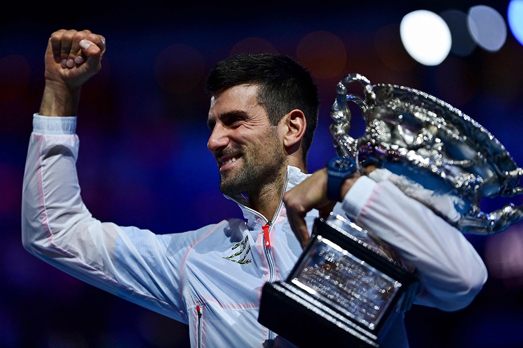 Novak Djokovic iguala récord de Grand Slam