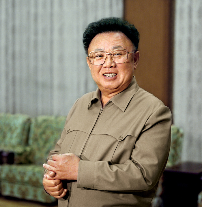Con motivo del aniversario 81 del nacimiento del gran  Dirigente Kim Jong Il)  Por la felicidad del pueblo