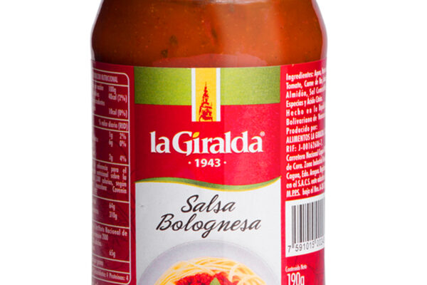 Las Salsas Napolitana y Bolognesa de Alimentos La Giralda serán tu nuevo crush en Febrero