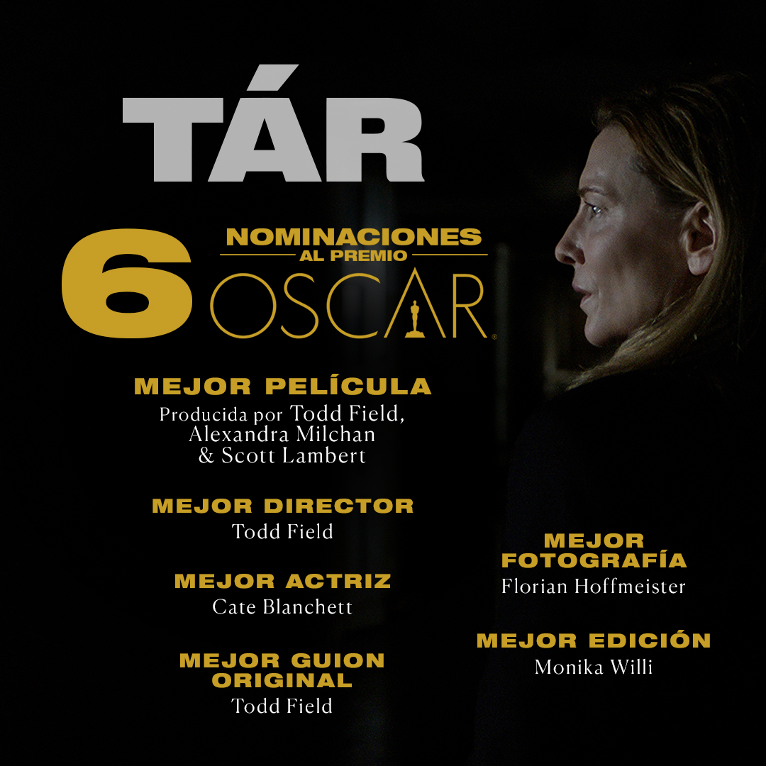 Universal Pictures estrena Tár este jueves 9 de febrero