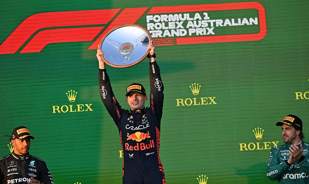 Max Verstappen gana el Grand Prix de Australia