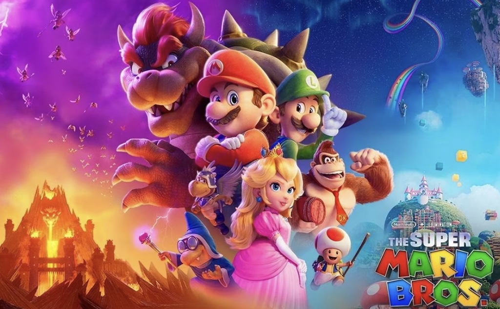 La película ‘Super Mario Bros’ salta triunfadora en todas las taquillas
