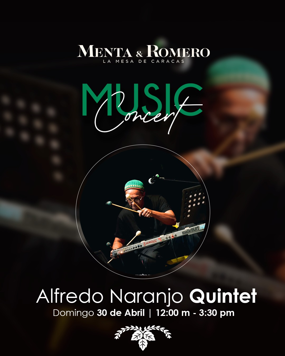 Menta & Romero recibe a Alfredo Naranjo Quinteto en el Día Internacional del Jazz