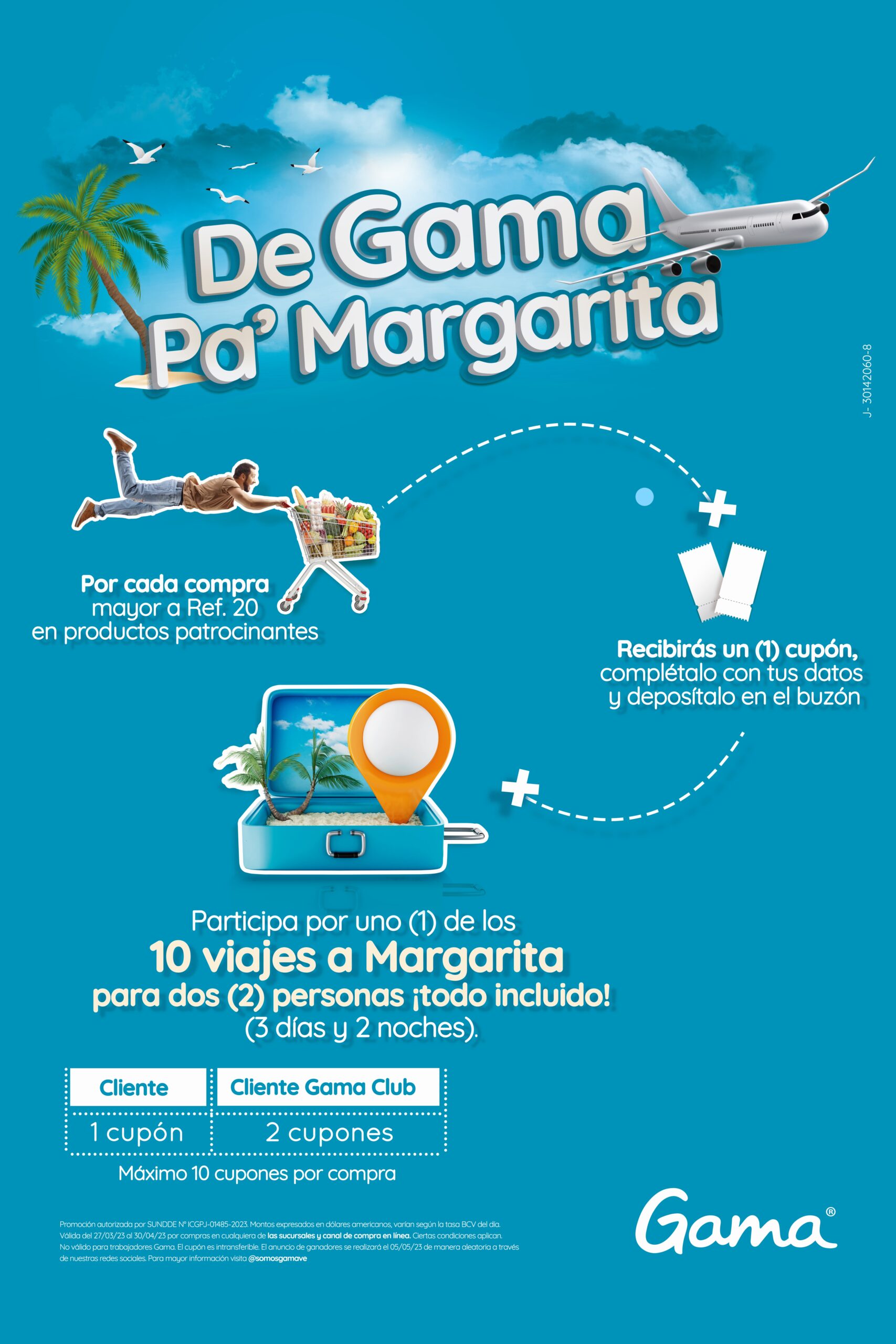 Prepara tu maleta y Gama te lleva a Margarita