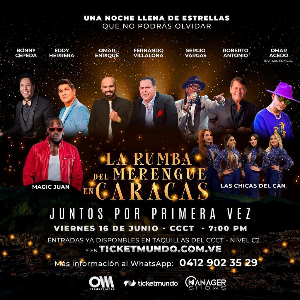 “La Rumba del Merengue” llega la terraza del CCCT