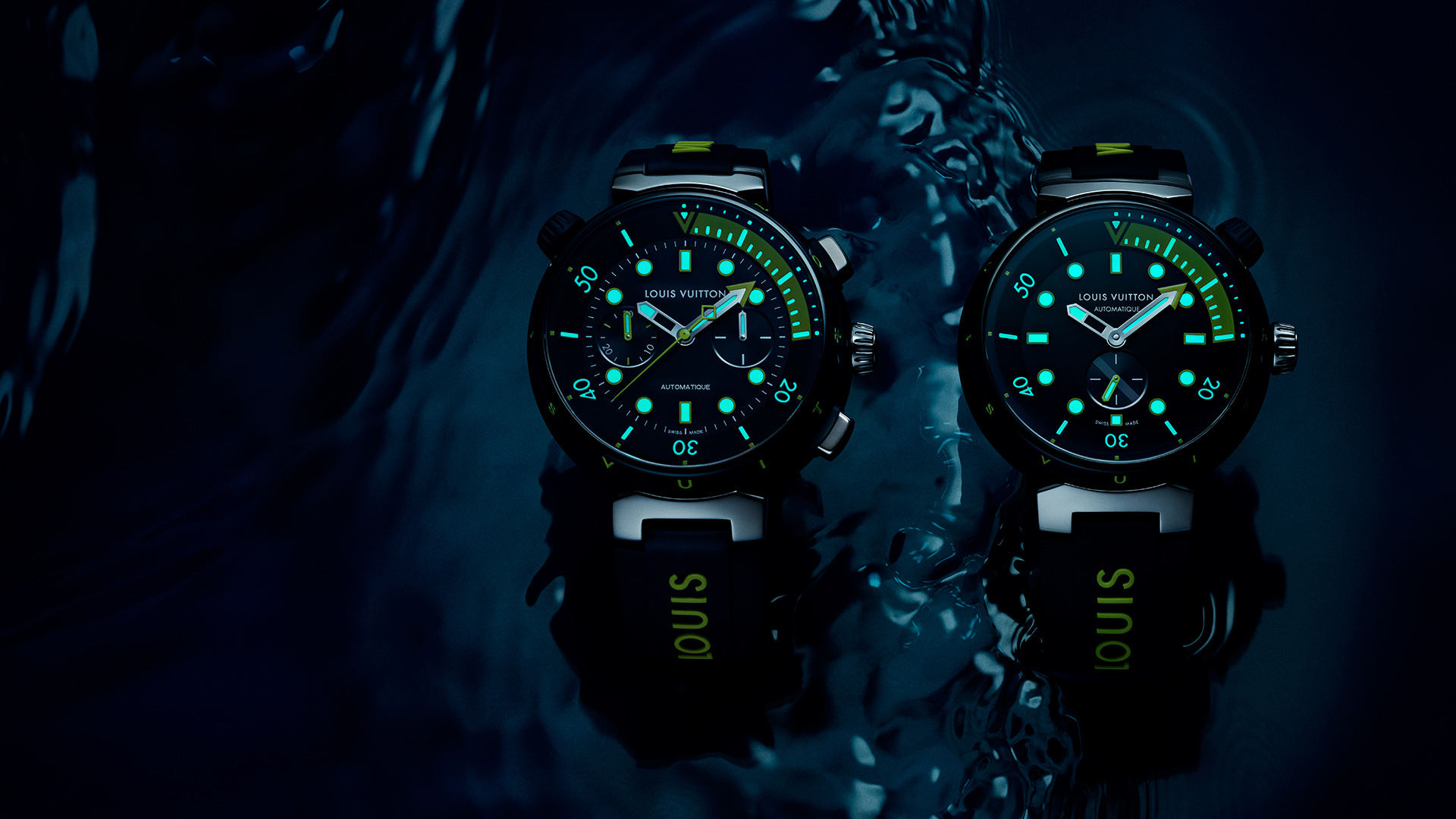 Louis Vuitton presenta el Cronógrafo Tambour Street Diver