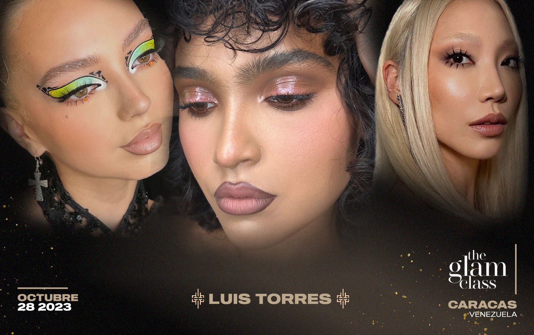 LUIS TORRES Y JORDAN LIBERTY VIENEN A VENEZUELA  CON LAS ÚLTIMAS TÉCNICAS DE MAQUILLAJE