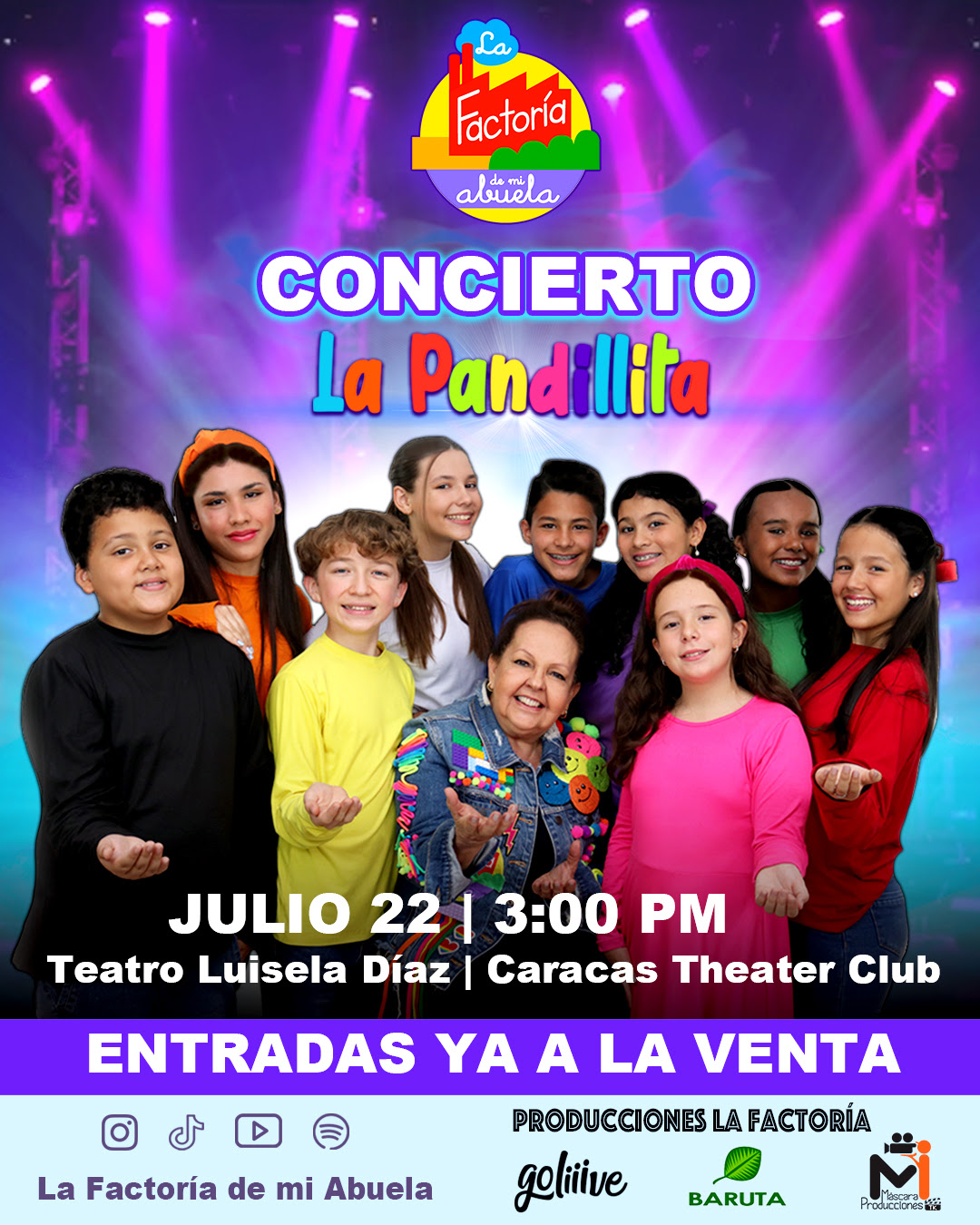 «LA PANDILLITA» CELEBRA EL MES DEL NIÑO CON UN CONCIERTO