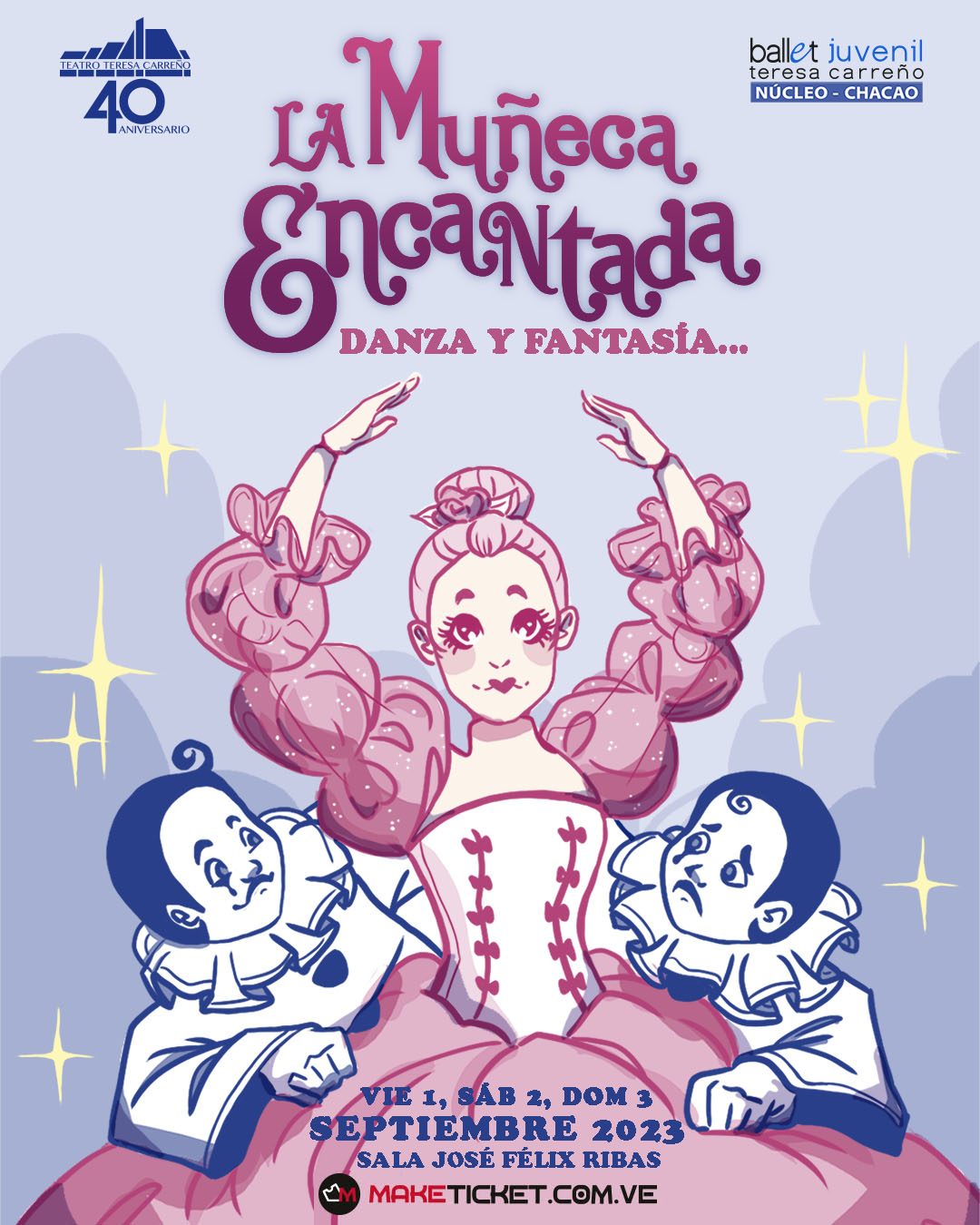 Ballet Juvenil Teresa Carreño presenta este fin de semana La muñeca encantada