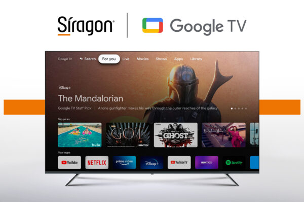 Síragon y Google TV reúnen todo tu contenido favorito en una sola pantalla