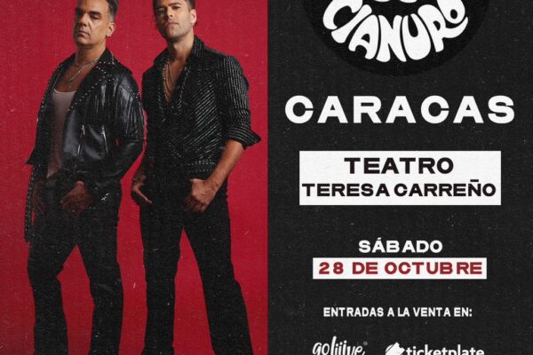 Caramelos de Cianuro llega con su Tour 2023 al Teatro Teresa Carreño