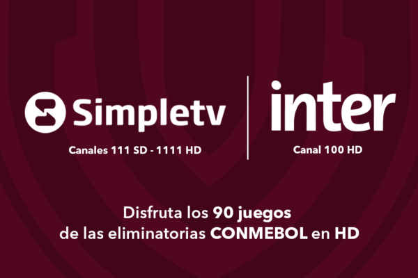 Simpletv e Inter se unen para transmitir las eliminatorias a la Copa Mundial de la FIFA 2026