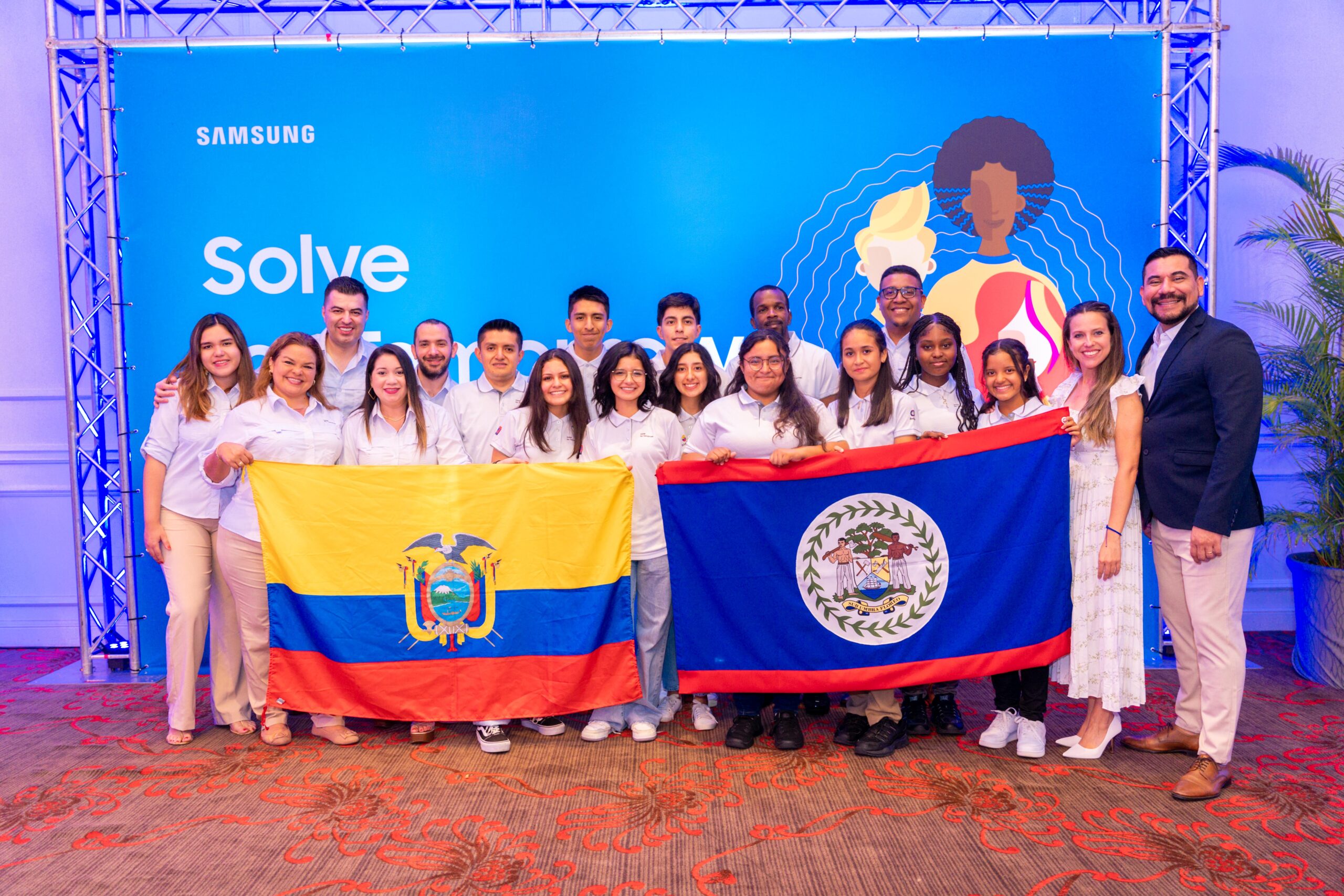 Estudiantes de Belice ganan el programa regional Samsung Solve for Tomorrow 2023