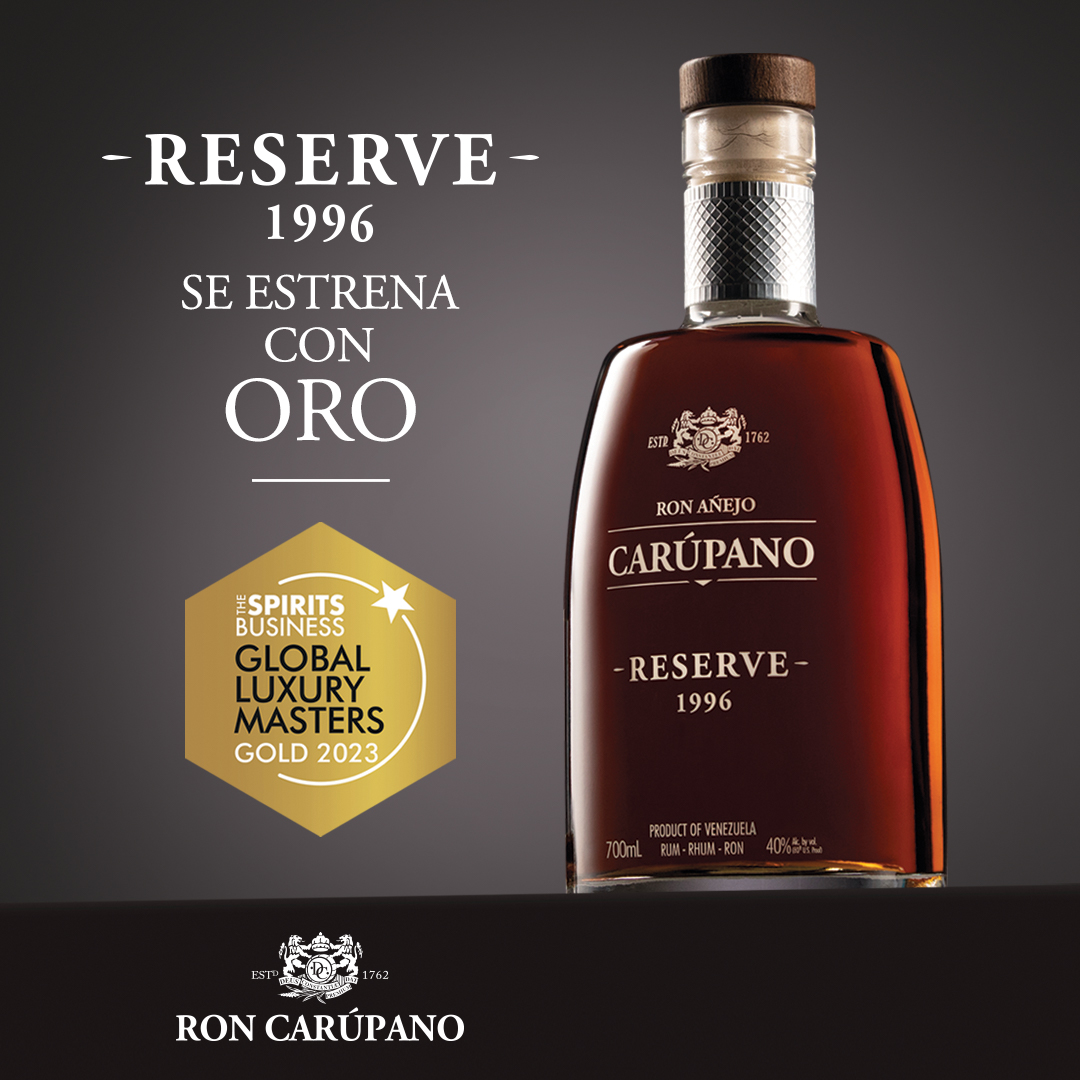 El nuevo Ron Carúpano Reserve 1996 debuta con Oro en The Luxury Masters Competition