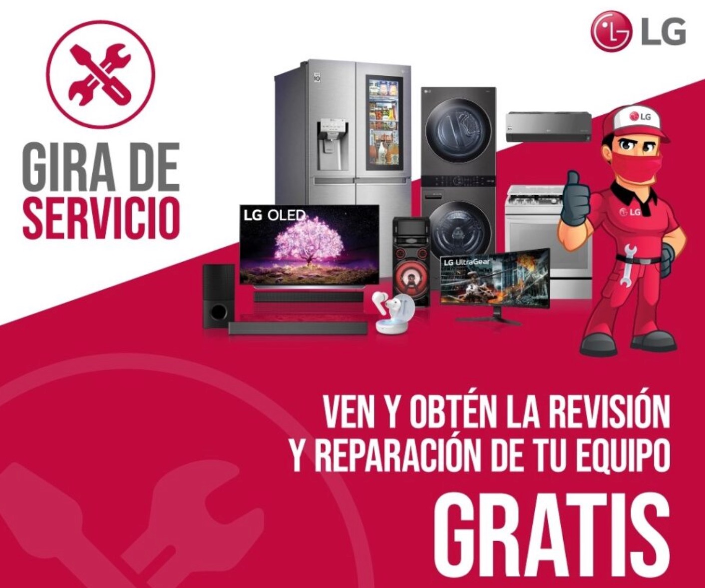 LG Y SU ‘GIRA DE SERVICIOS’ LLEGAN A LOS ALTOS MIRANDINOS