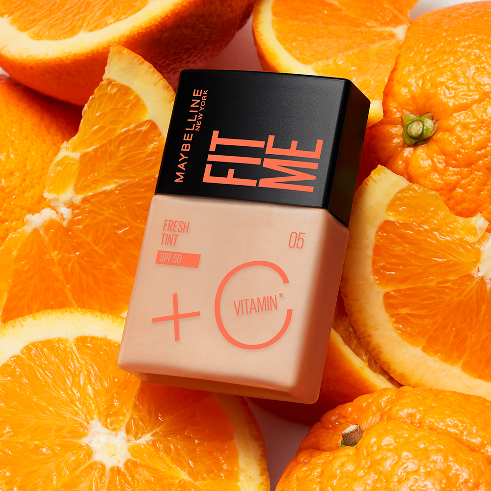 ¡Dile adiós al brillo todo el día con FitMe Fresh Tint!