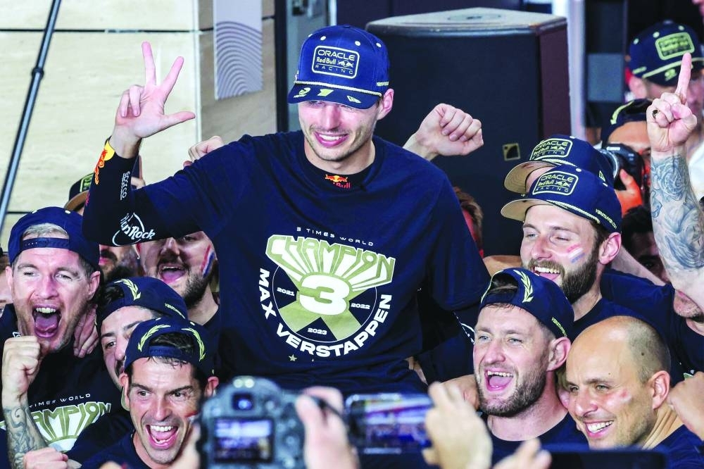 Verstappen se une a los triples campeones, y habrá más por venir