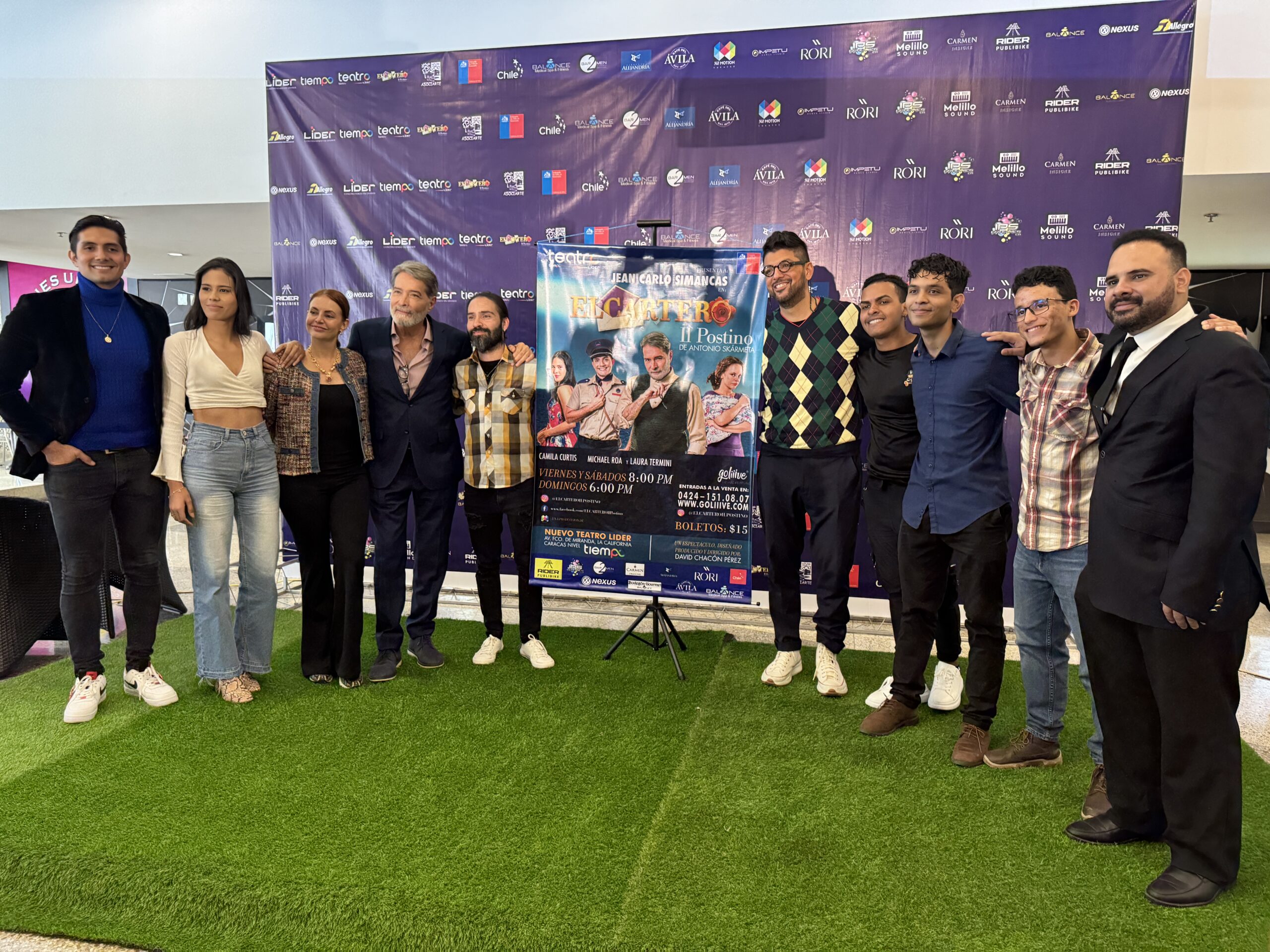 Centro Comercial Líder estrena Teatro con la actuación de Jean Carlo Simancas