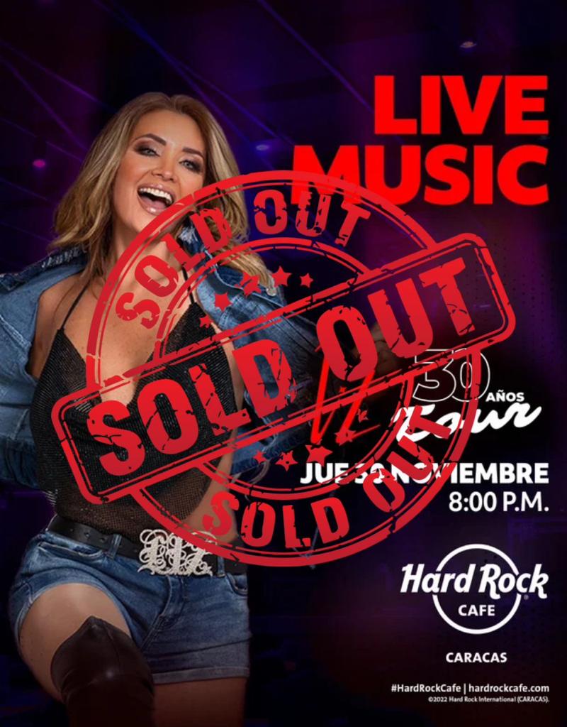 Liz inició su gira con un éxito rotundo en Caracas Recibidos