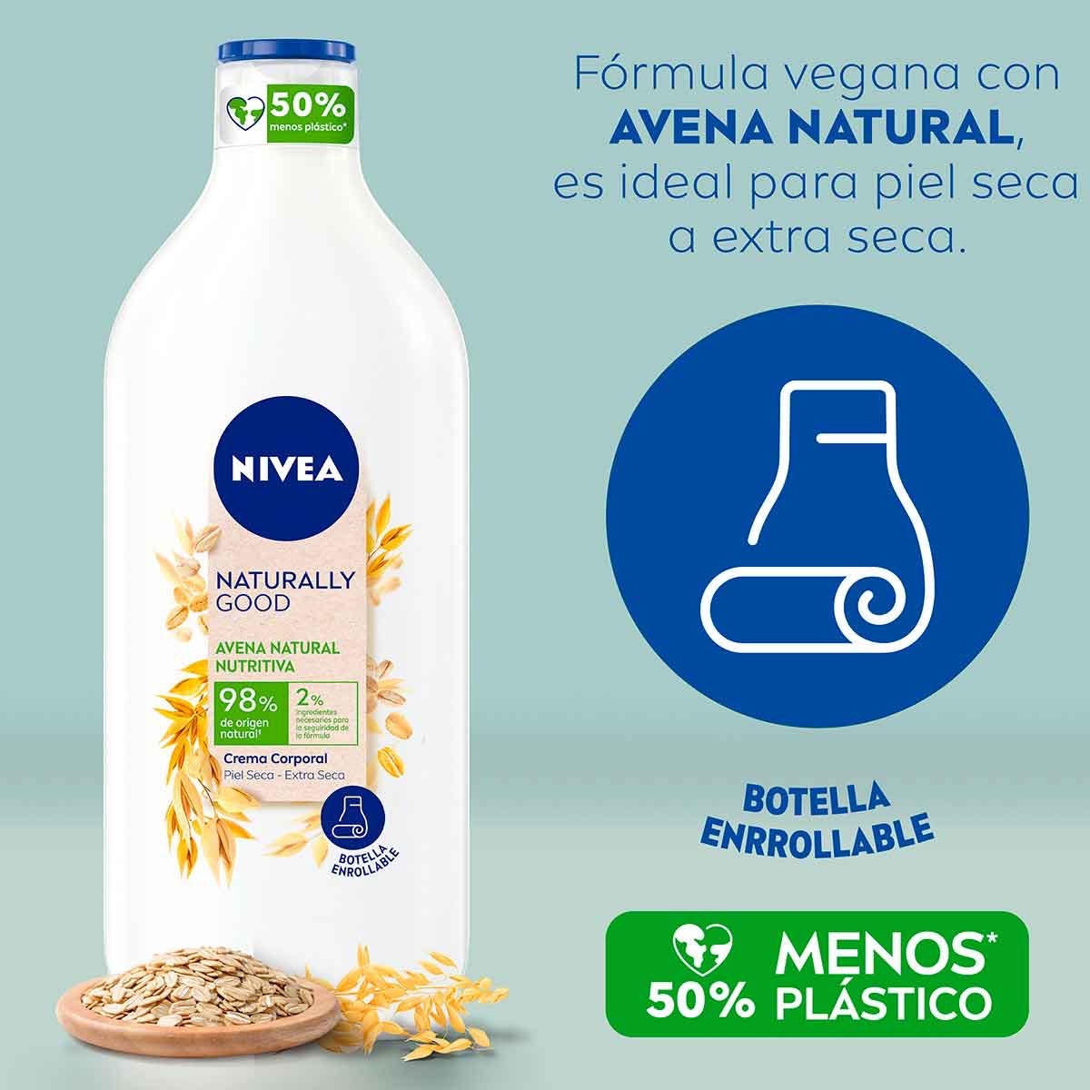 NUEVA línea NIVEA Naturally Good, un CUIDADO que va MÁS ALLÁ de la PIEL