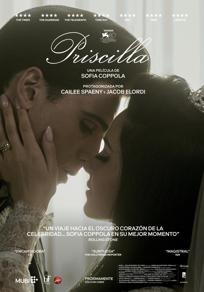 Priscilla”: la verdadera historia de la esposa de Elvis. Estreno: jueves 4 de enero