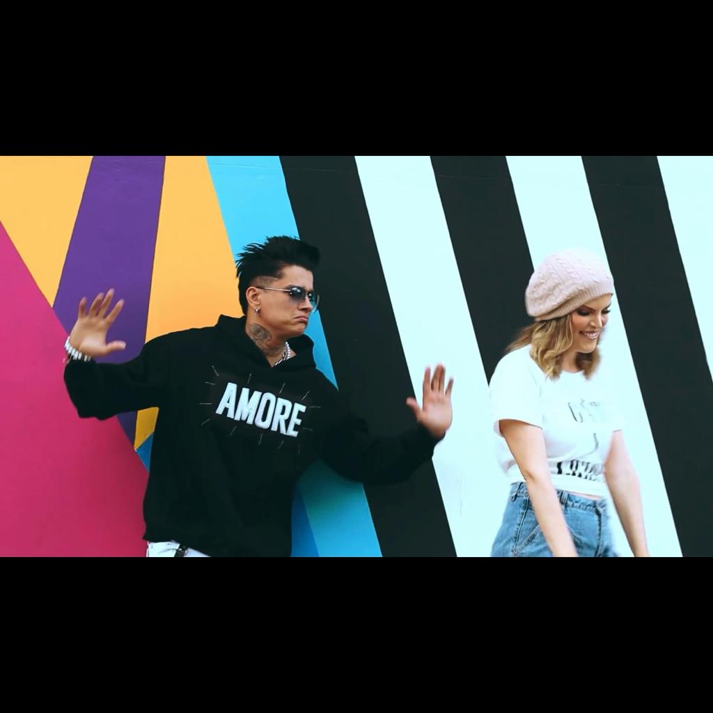 ANABELLA MONDI GRABÓ MERENGUE ELECTRONICO CON JUAN MIGUEL