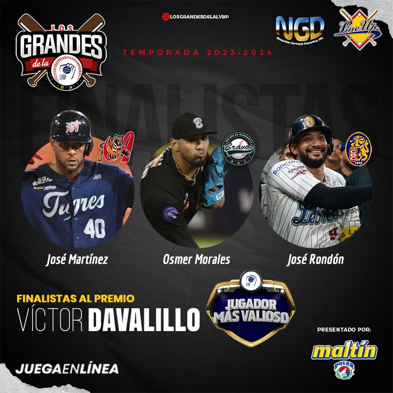 LOS GRANDES DE LA LVBP YA TIENE A TODOS  SUS FINALISTAS